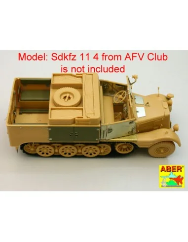 German Nebelkraftwagen Sd.Kfz11/4 vol.1-basic set, 1/35 - Aber Mode...
