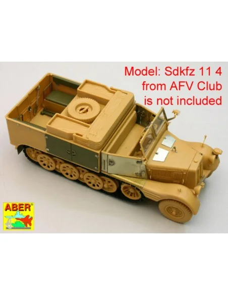 German Nebelkraftwagen Sd.Kfz11/4 vol.1-basic set, 1/35 - Aber Mode...