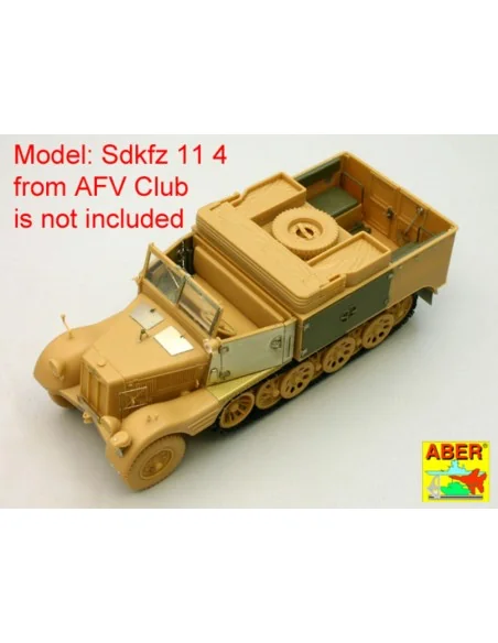 German Nebelkraftwagen Sd.Kfz11/4 vol.1-basic set, 1/35 - Aber Mode...