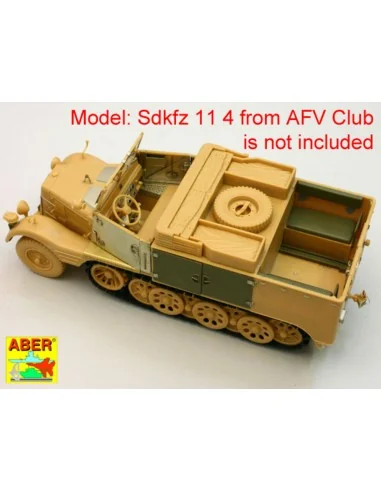 German Nebelkraftwagen Sd.Kfz11/4 vol.1-basic set, 1/35 - Aber Mode...