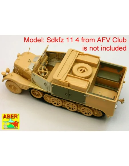 German Nebelkraftwagen Sd.Kfz11/4 vol.1-basic set, 1/35 - Aber Mode...