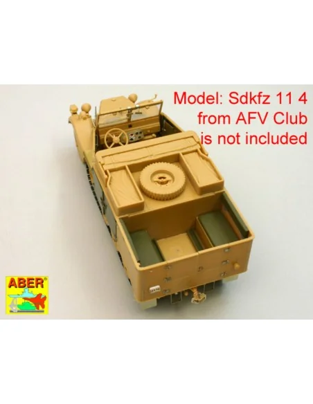 German Nebelkraftwagen Sd.Kfz11/4 vol.1-basic set, 1/35 - Aber Mode...