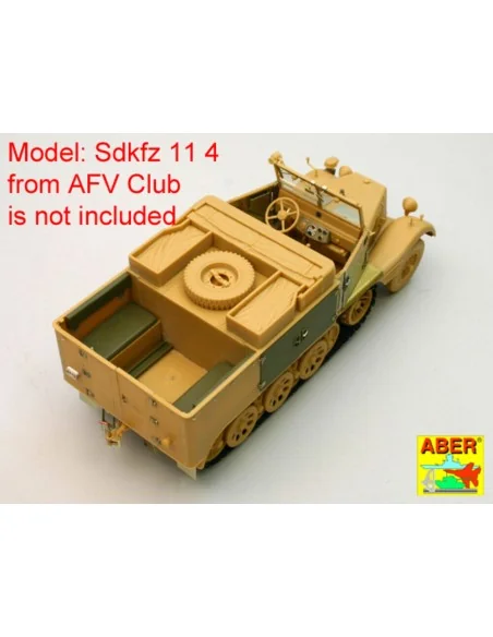 German Nebelkraftwagen Sd.Kfz11/4 vol.1-basic set, 1/35 - Aber Mode...