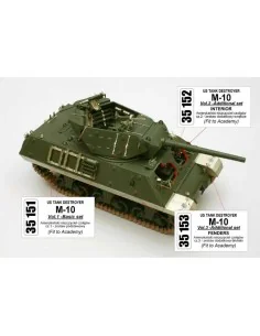US Tank Destroyer M-10 - Vol.1 - basic set, 1/35 - Aber Models 35151 2