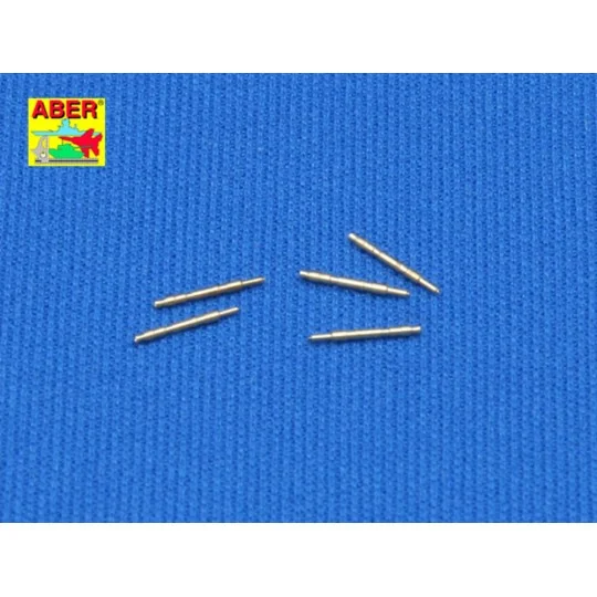 Set 0f 5 Barrels for Tank MG 34, 1/72 - Aber Models 72 L-33