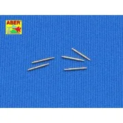 Set 0f 5 Barrels for Tank MG 34 - Aber Models 72 L-33