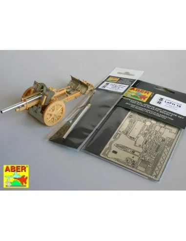German 105 mm howitzer LeFH 18, 1/35 - Aber Models 35154