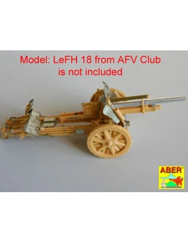 German 105 mm howitzer LeFH 18, 1/35 - Aber Models 35154
