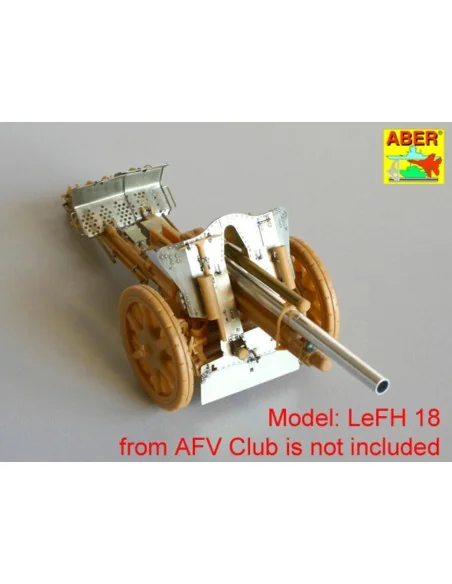 German 105 mm howitzer LeFH 18, 1/35 - Aber Models 35154