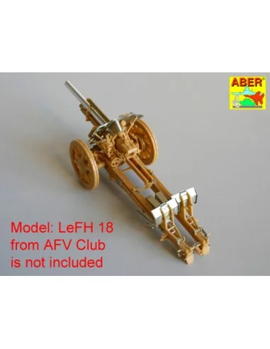 German 105 mm howitzer LeFH 18, 1/35 - Aber Models 35154
