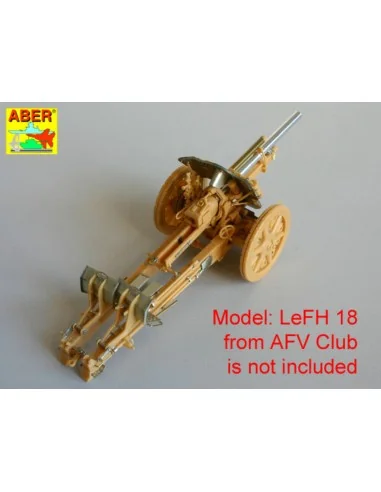 German 105 mm howitzer LeFH 18, 1/35 - Aber Models 35154