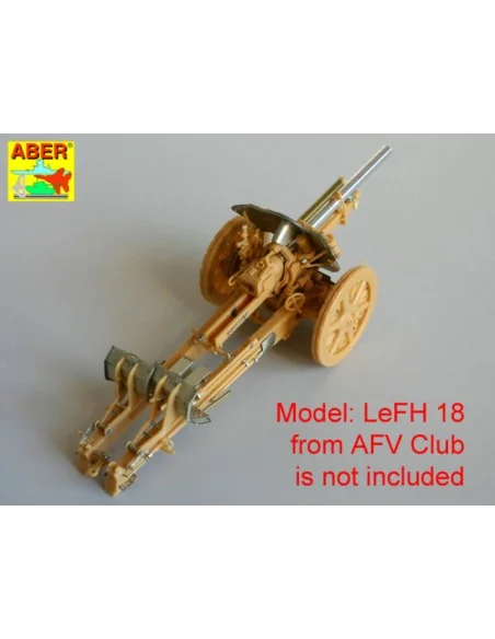 [NO_DESC] German 105 mm howitzer LeFH 18, 1/35 - Aber Models 35154
