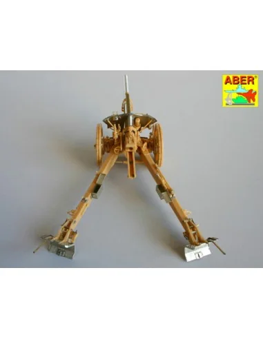 [NO_DESC] German 105 mm howitzer LeFH 18, 1/35 - Aber Models 35154