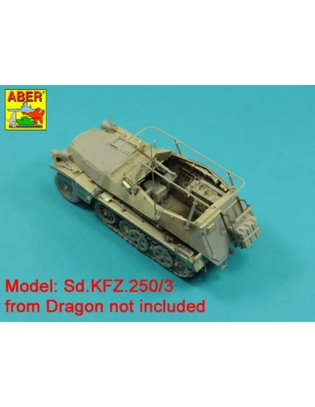 [NO_DESC] Sd.Kfz.250/3 Greif- vol. 3 - Upper armour, 1/35 - Aber Mo...