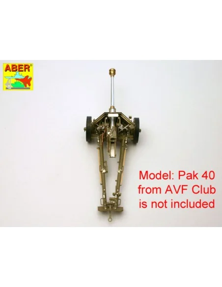 German A/T Gun PaK 40 - Vol.1- basic set, 1/35 - Aber Models 35162