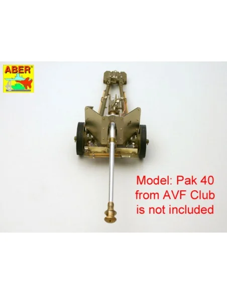 German A/T Gun PaK 40 - Vol.1- basic set, 1/35 - Aber Models 35162
