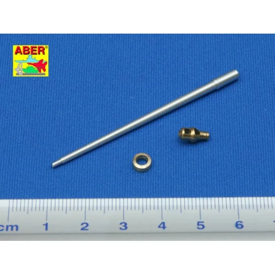 8,8 cm barrel for Tiger II early Porsche - Aber Models 72 L-36