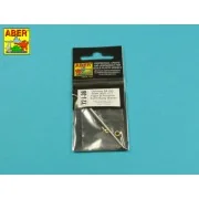 8,8 cm barrel for Tiger II early Porsche - Aber Models 72 L-36