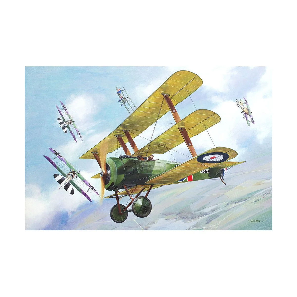 Sopwith Triplane, 1/32 - Roden 609
