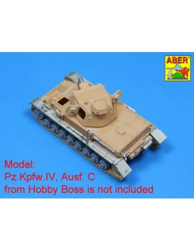 Pz.Kpfw. IV, Ausf.C vol.2 - fenders, 1/35 - Aber Models 35189
