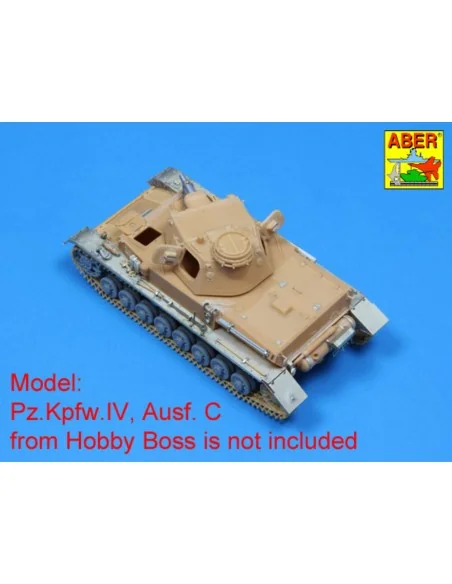 Pz.Kpfw. IV, Ausf.C vol.2 - fenders, 1/35 - Aber Models 35189