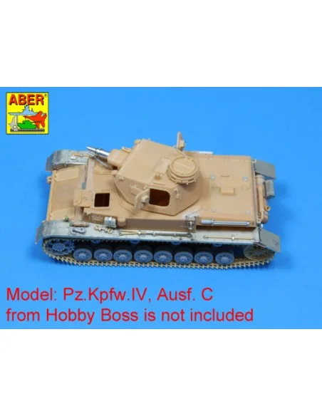 Pz.Kpfw. IV, Ausf.C vol.2 - fenders, 1/35 - Aber Models 35189