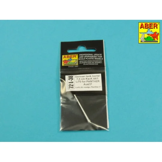 KwK 44/1 L/70 barrel for Panther Ausf.F, 1/72 - Aber Models 72 L-38