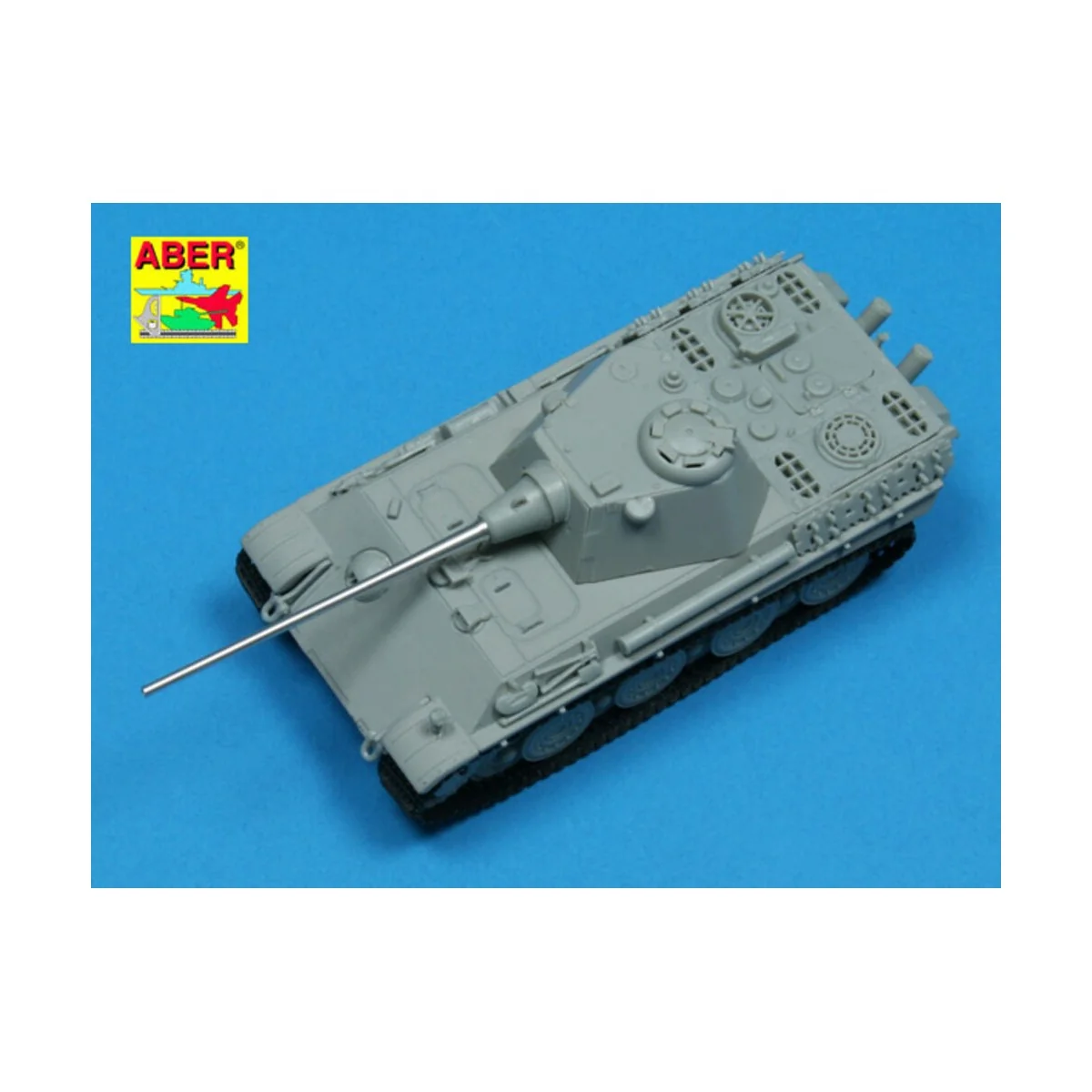 KwK 44/1 L/70 barrel for Panther Ausf.F, 1/72 - Aber Models 72 L-38