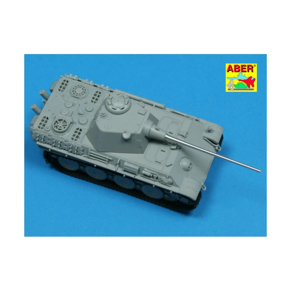 KwK 44/1 L/70 barrel for Panther Ausf.F, 1/72 - Aber Models 72 L-38