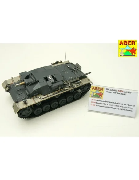 Sturmgeschütz III, Ausf.B vol.1-basic set, 1/35 - Aber Models 35197