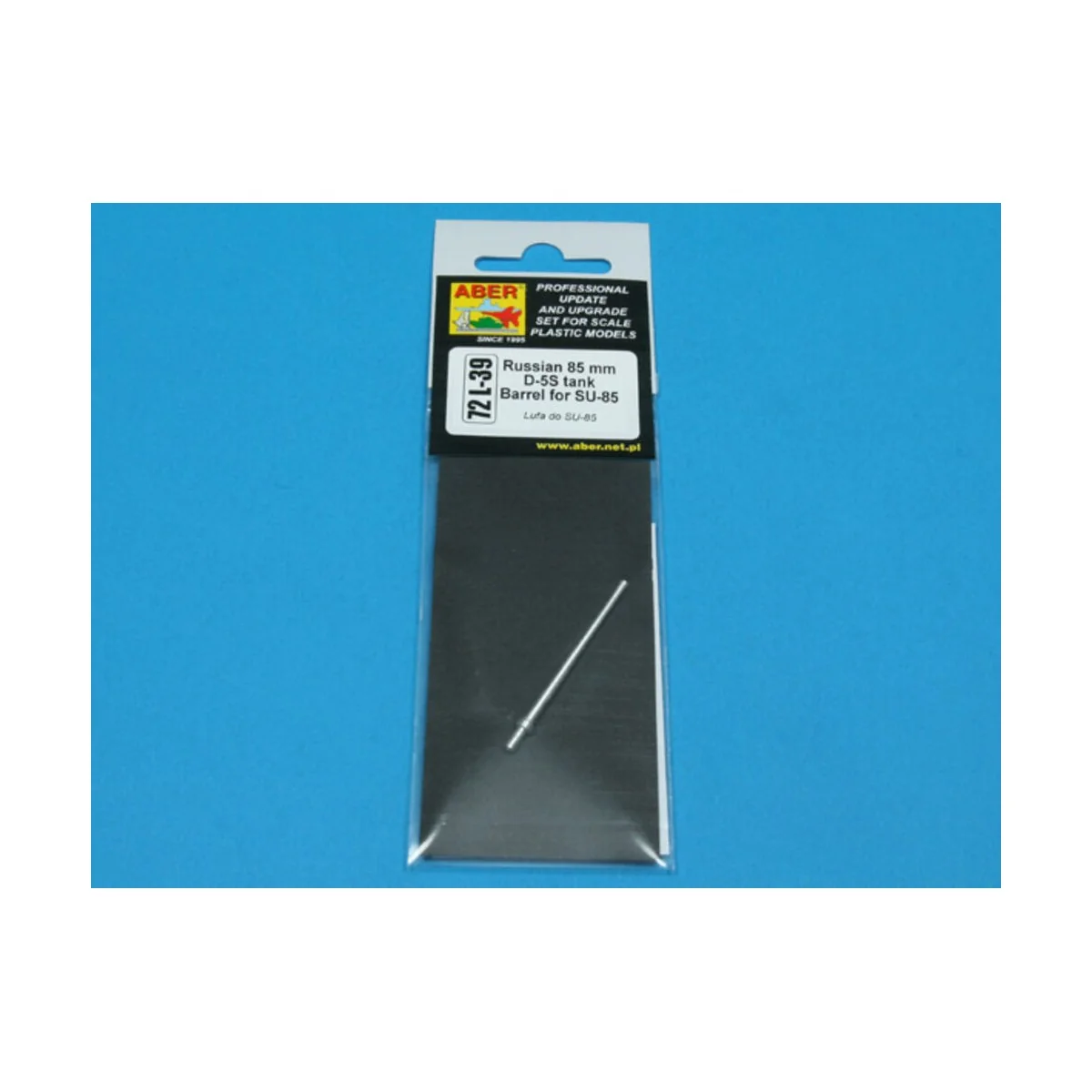 Russian 85 mm D-5S Barrel for SU-85, 1/72 - Aber Models 72 L-39