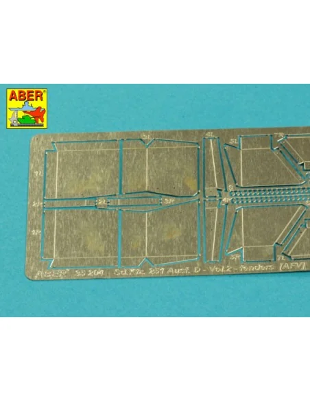 Sd.Kfz. 251/1 Ausf.D Fenders.Vol.2(Fit to AFV model), 1/35 - Aber M...