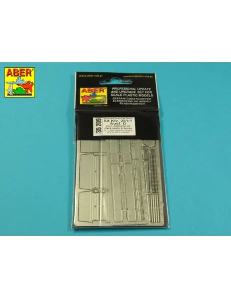Sd.Kfz.251/1Ausf.D-Vol.7-add.set-back seats& boxes, 1/35 - Aber Mod...