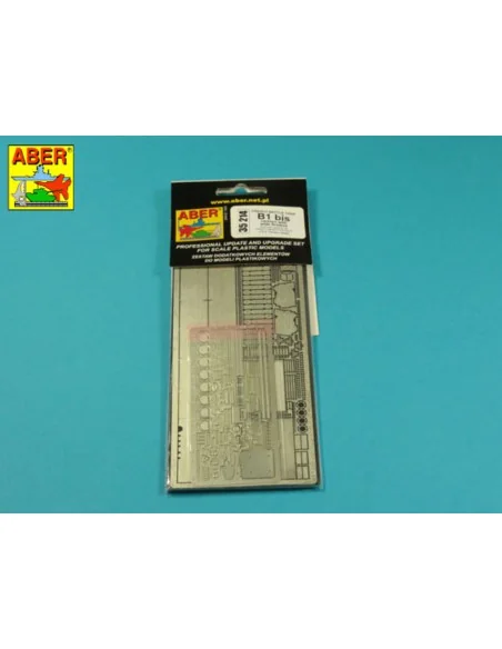 French Battle Tank B1 bis-with wide fenders, 1/35 - Aber Models 35214