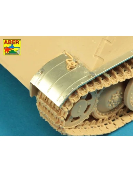 Fenders for Panther Ausf.G & Jagdpanther, 1/35 - Aber Models 35222