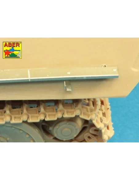 Fenders for Panther Ausf.G & Jagdpanther, 1/35 - Aber Models 35222