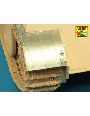 Fenders for Panther Ausf.G & Jagdpanther, 1/35 - Aber Models 35222