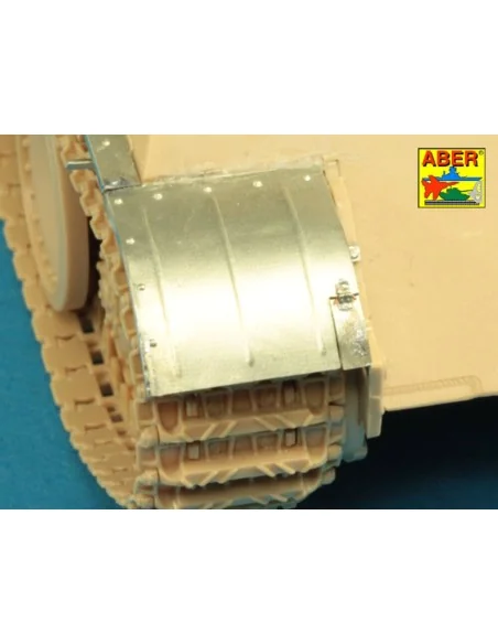 Fenders for Panther Ausf.G & Jagdpanther, 1/35 - Aber Models 35222
