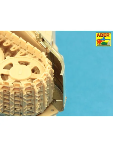 Fenders for Panther Ausf.G & Jagdpanther, 1/35 - Aber Models 35222