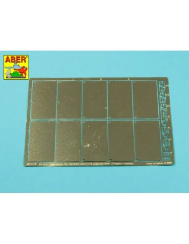 Side skirts for Panther Ausf.G & Jagdpanther, 1/35 - Aber Models 35223
