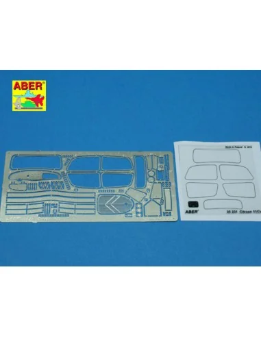 [NO_DESC] Citroen 11CV, 1/35 - Aber Models 35231
