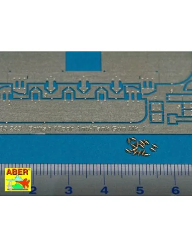 British 17pdr A/T Gun, 1/35 - Aber Models 35243