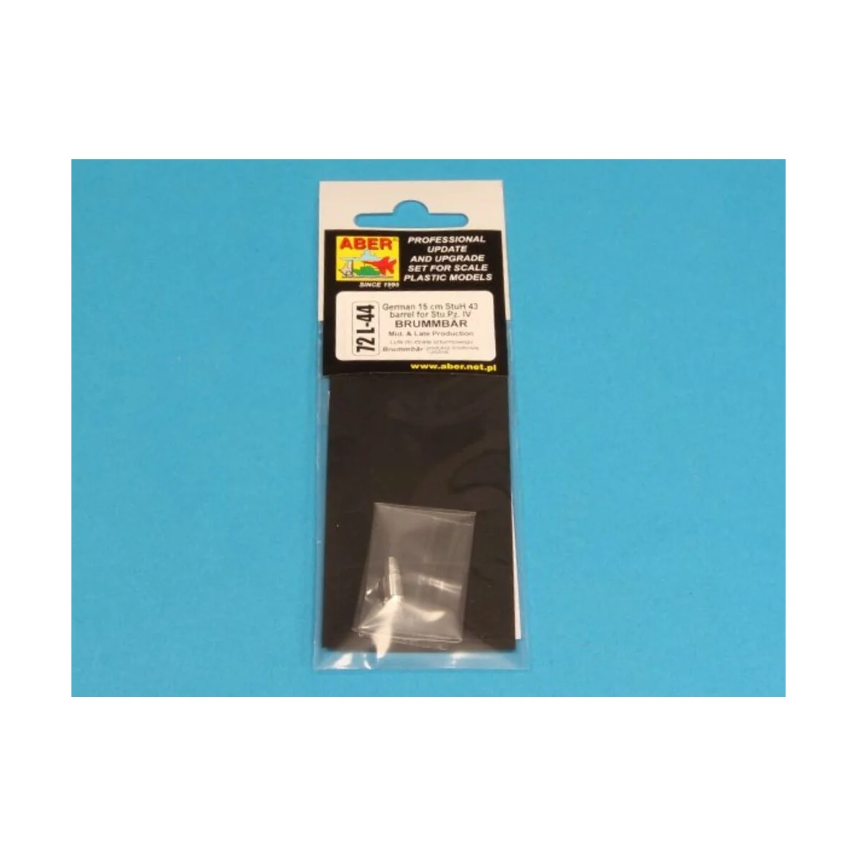 15cm Barrel for BRUMBAR- middle/late version, 1/72 - Aber Models 72...