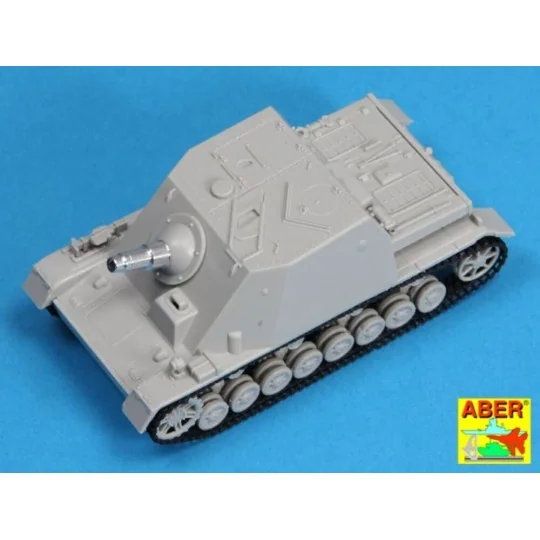 15cm Barrel for BRUMBAR- middle/late version, 1/72 - Aber Models 72...