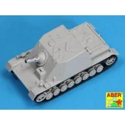 15cm Barrel for BRUMBAR- middle/late version - Aber Models 72 L-44