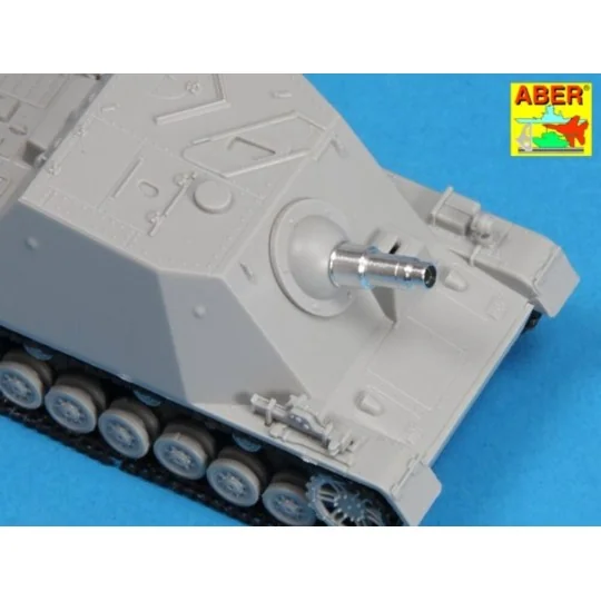 15cm Barrel for BRUMBAR- middle/late version, 1/72 - Aber Models 72...