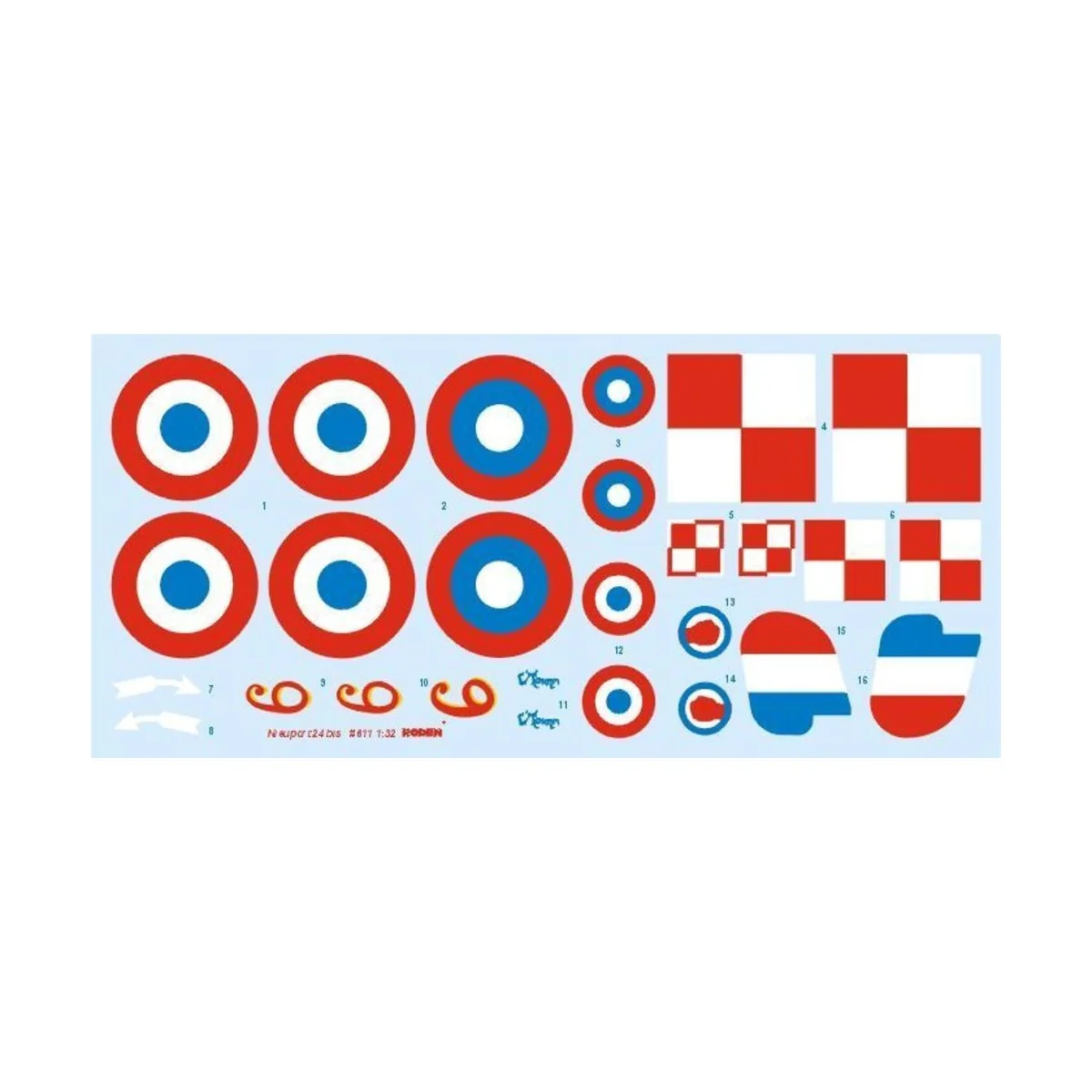 Nieuport 24bis, 1/32 - Roden 611 Nieuport 24bis, 1/32 - Roden 611