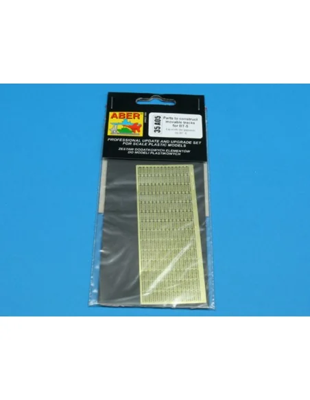 Parts to construct movable tracks for BT-5, 1/35 - Aber Models 35 A005