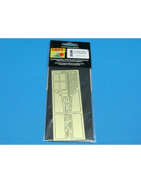 Turret skirts for Pz.Kpfw. IV, 1/35 - Aber Models 35 A006