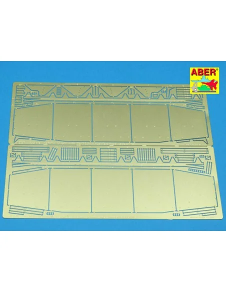 Side skirts for PzKpfw IV (H, J) Brummbar, 1/35 - Aber Models 35 A007